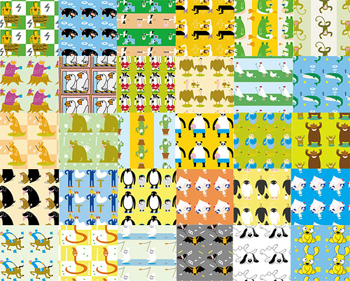 Cartoon seamless background 1 Cartoon seamless background 1