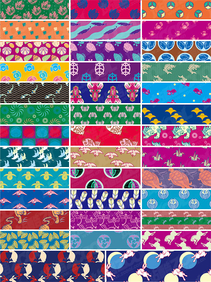 Antique seamless background 3 vector graphic