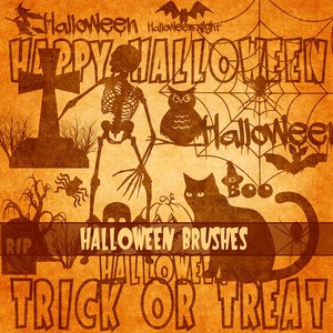 Halloween Photoshop Brushes