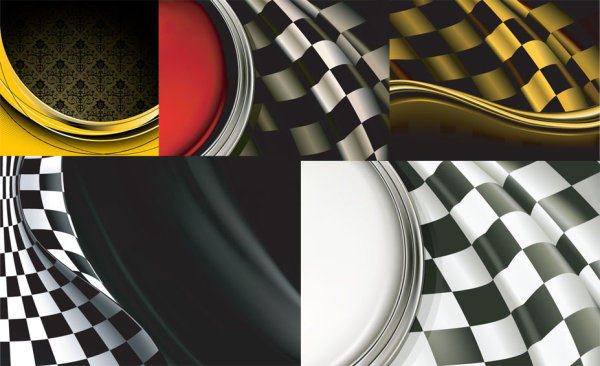 Dynamic background vector material