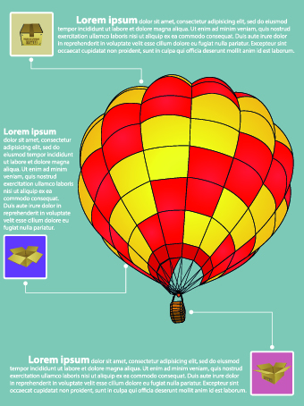 template vector business template business bus balloon 