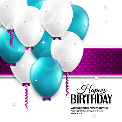 happy birthday happy card vector card birthday balloons balloon 