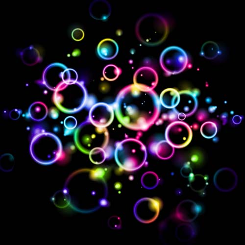 colorful bubble background 