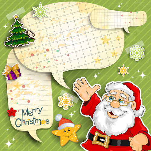 Claus cute background