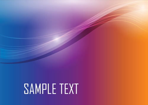 e with abstract background vector 05 Colored gradual change with abstract background vector 05