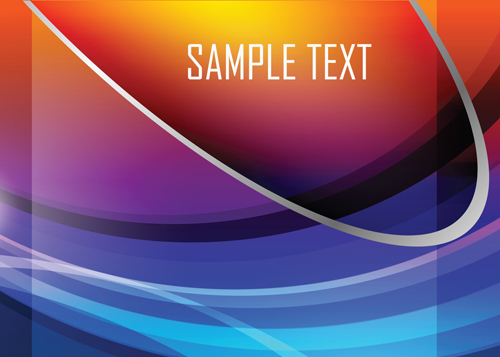 e with abstract background vector 07 Colored gradual change with abstract background vector 07