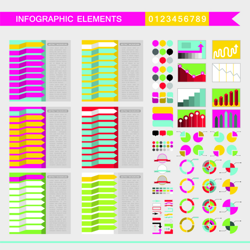 vector material material infographic element creative 