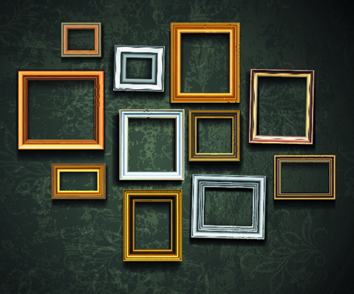 wall vintage frames 