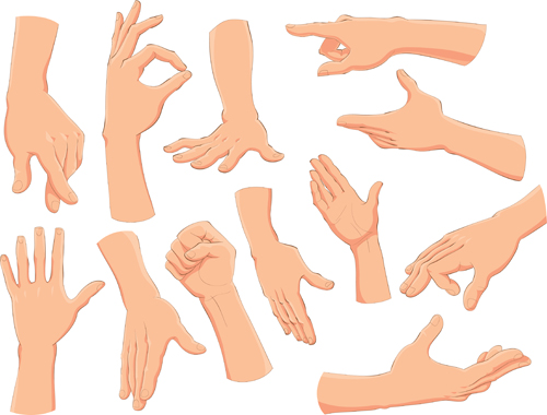 Different Gesture vector 02