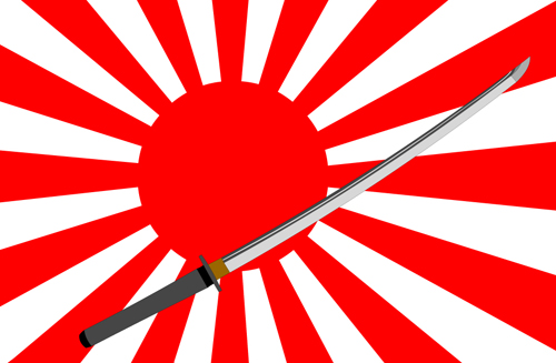 Japan style elements vector graphics 03