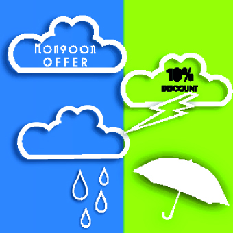 Umbrella discounts design elements 03
