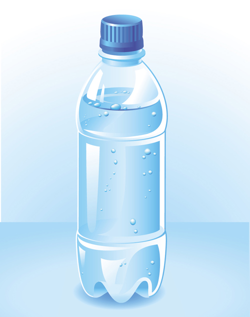 water template bottle 