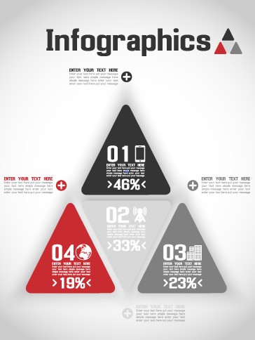 Creative Infographic vector set 05