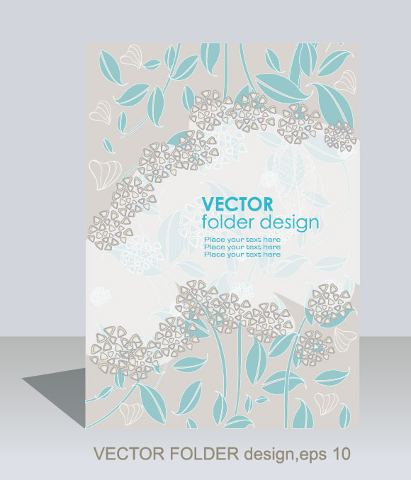 folder floral background floral 