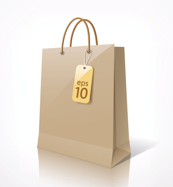 shopping paper color bags 