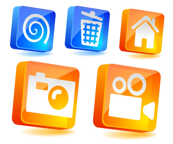3D icon vector vector