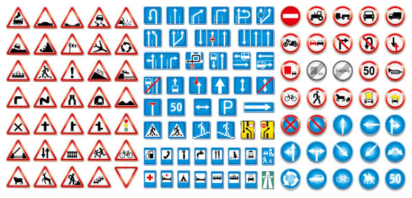 Public traffic Logo Icon vector