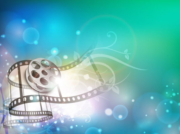Dream Film backgrounds vector set 01
