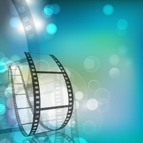 Dream Film backgrounds vector set 03