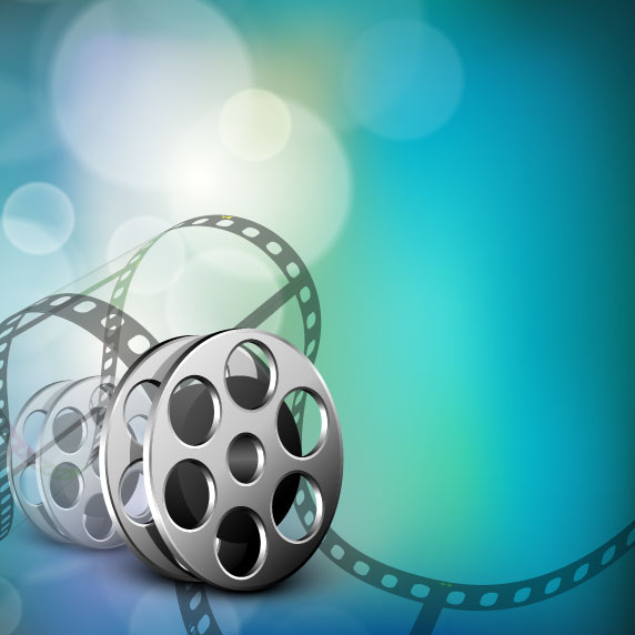Dream Film backgrounds vector set 04