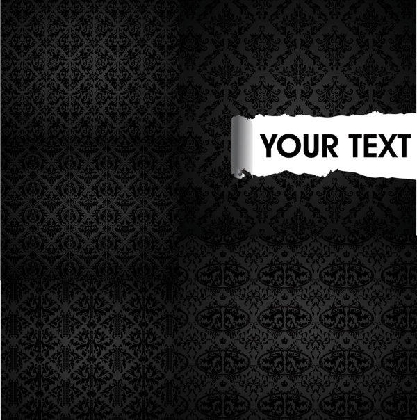 Black Gyrosigma background Vector graphic