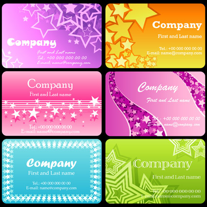 stars the main card vector material