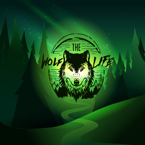 Animal logo illustration vintage vector material 07