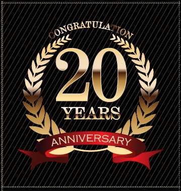Luxury anniversary labels golden style vector 03
