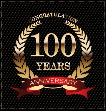 Luxury anniversary labels golden style vector 04