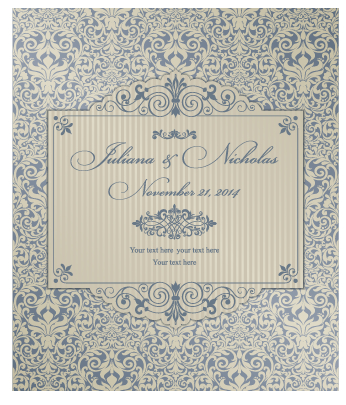 dding invitation cards vector set 03 Decorative pattern wedding invitation cards vector set 03