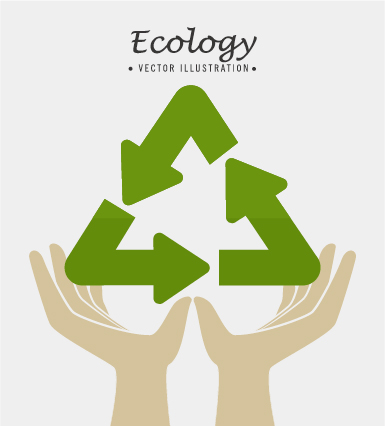 Eco energy vector design template 04