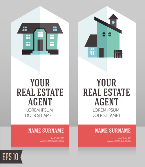 Home sales card creative vector 04
