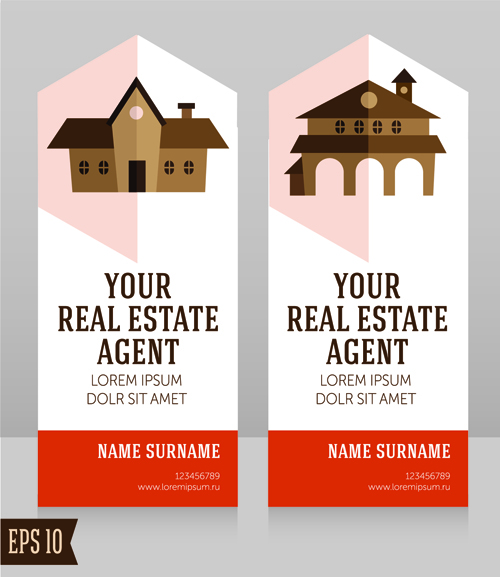 Home sales card creative vector 07