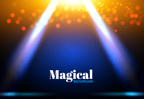 magical light background 