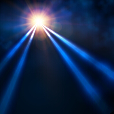 Magical light background art vector 02