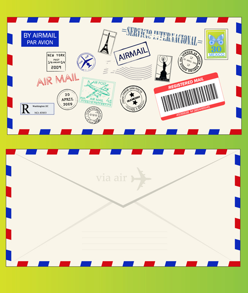 mail envelope elements element 