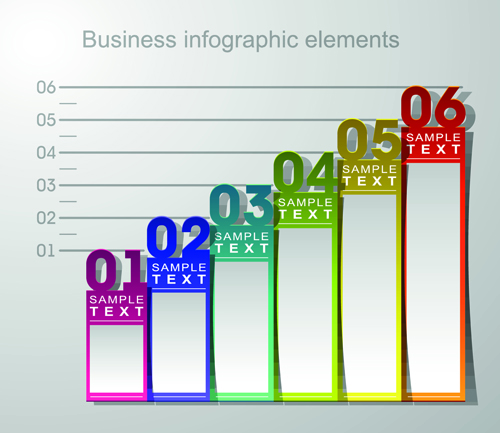 anner business infographic vector 04 Numbered banner business infographic vector 04