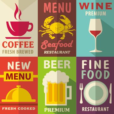 aurant menu cover vector graphics 04 Retro with vintage restaurant menu cover vector graphics 04