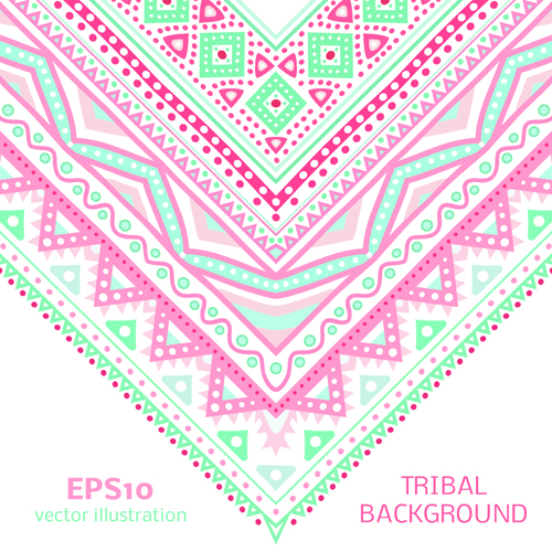 rative pattern backgrounds vector 06 Tribal decorative pattern backgrounds vector 06