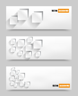white paper white paper material banner 
