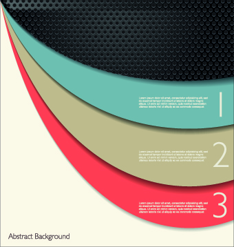 Delicate abstract background vector graphics 03