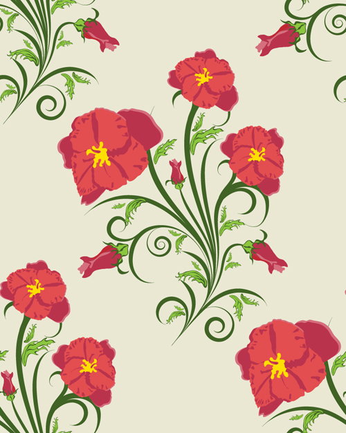 vector illustration illustration floral background floral elements element 