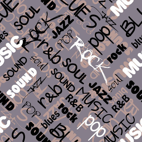 music elements and literal vector 05