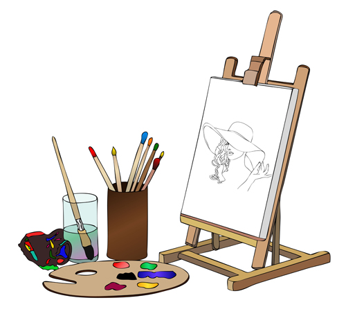 Sketchpad design elements vector set 05