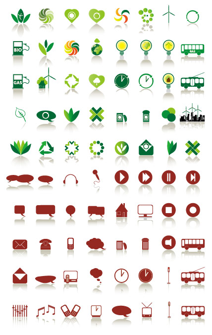 vector simple icons 