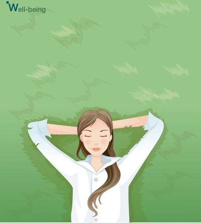 Beauty rest vector