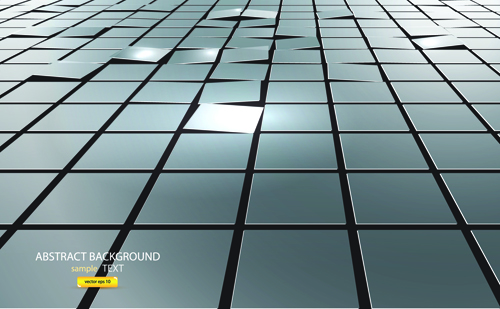 Abstract and Cubes vector Backgrounds 04