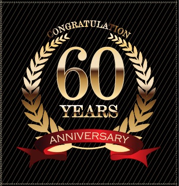Luxury anniversary labels golden style vector 05