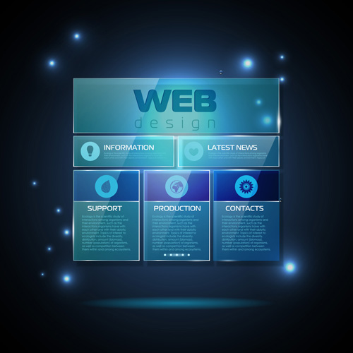 web template infographics infographic blue 