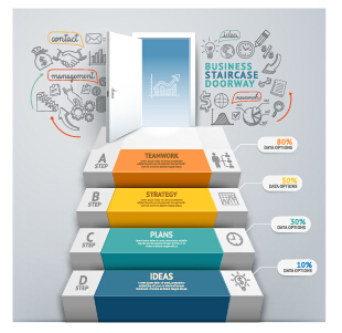 Business Infographic creative design 2047
